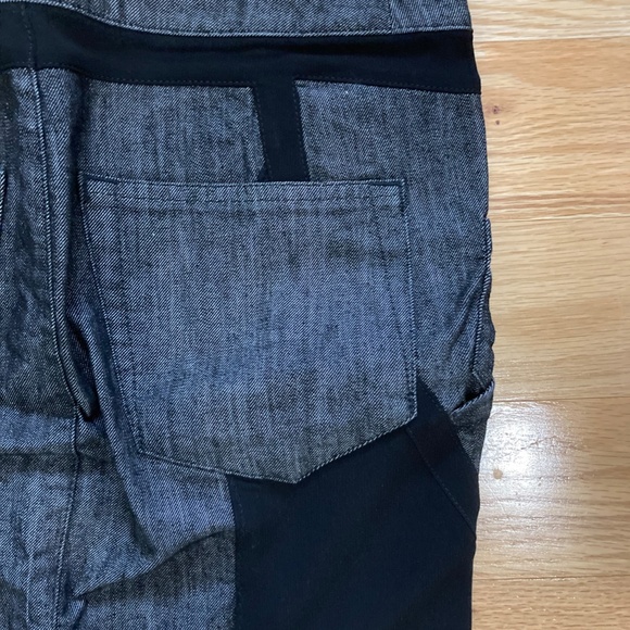 Diesel black denim mini skirt- size 26 - stretch - Picture 8 of 13